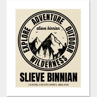 Slieve Binnian Mountain, Down Ireland Posters and Art